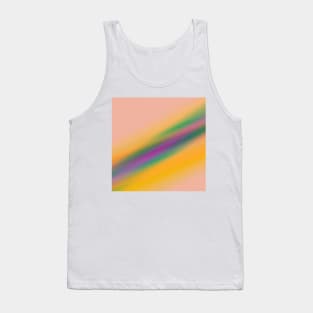 PINK ORANGE BLUE ABSTRACT TEXTURE Tank Top